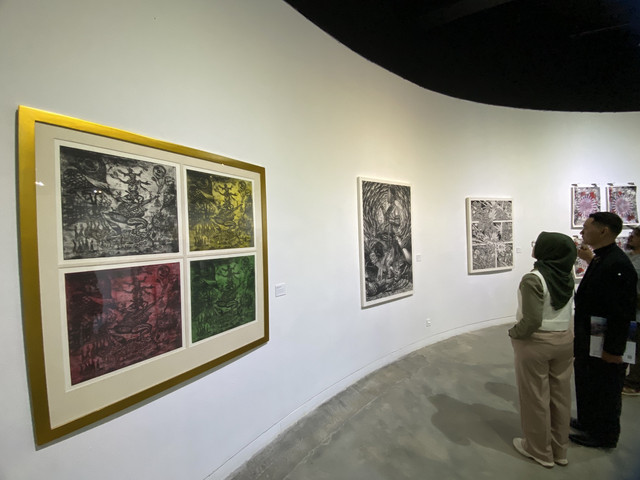 Pameran Marka/Matriks di Komunitas Salihara (Dok. Hidayat Adhiningrat)