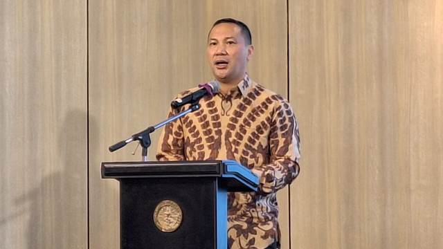 Deputi Kemenko Infrastruktur dan Pembangunan Kewilayahan (IPK) Rachmat Kaimuddin ditemui di Pakarti Centre, Jakarta Pusat pada Kamis (24/4). Foto: Argya Maheswara/kumparan