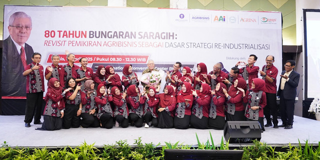 80 Tahun Prof Bungaran Saragih:  Indonesia Harus Menjadi Agroindustrial Country