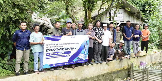 IPB University dan YBM BRILian Dorong Kemandirian Pembudidaya di Cigombong Bogor
