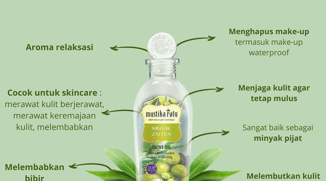 Manfaat Minyak Zaitun Mustika Ratu untuk Kulit Tangan dan Kaki. Sumber: mustika-ratu.co.id