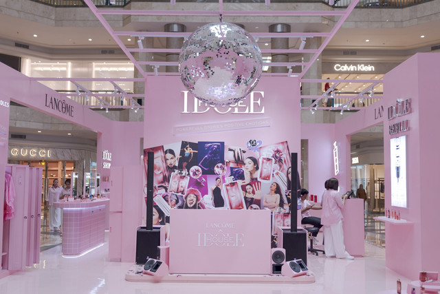 Lancome Idole House 3.0 hadir kembali di Jakarta, merayakan peluncuran Idole Power Eau de Parfum. Foto: Dok. Lancome