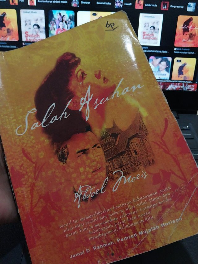 Novel Salah Asuhan, (Sumber Gambar: Dokumentasi Pribadi).