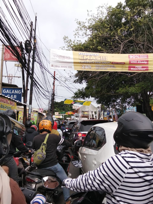 Dokumentasi Pribadi, kemacetan di Jakarta Selatan