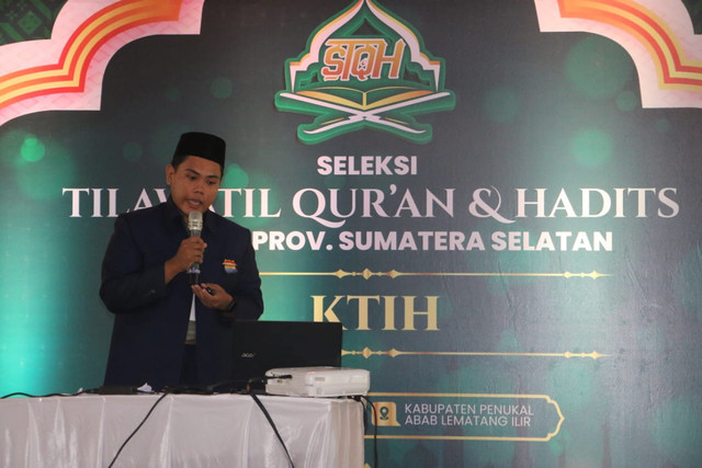 Acara Seleksi Tilawatil Quran dan Hadis (STQH) Provinsi Sumsel/ist. 