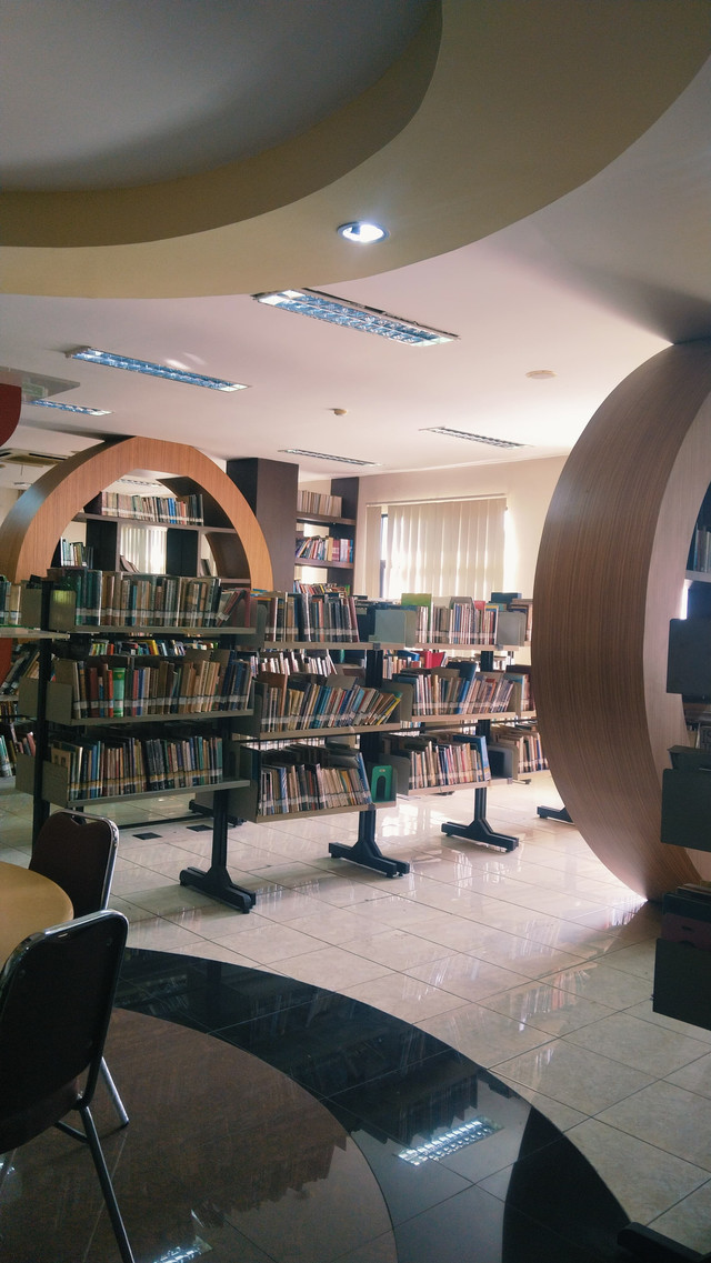 Ilustrasi Perpustakaan. (Perpustakaan Sekolah Pascasarjana UIN Syarif Hidayatullah Jakarta)
