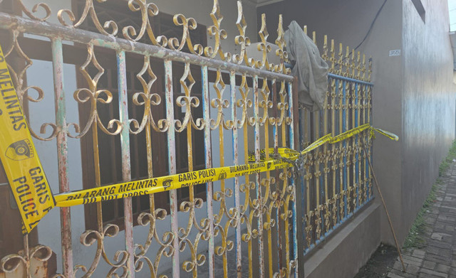 Lokasi kontrakan di Kampung Kresek, Desa Rawa Burung, Kecamatan Teluknaga, Kabupaten Tangerang, tampat anak berusia 4 tahun ditemukan tewas terbakar, Minggu (27/4/2025) dok Istimewa