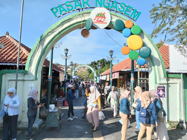 Pasar Ngasem Yogyakarta. (Dok. Pribadi)