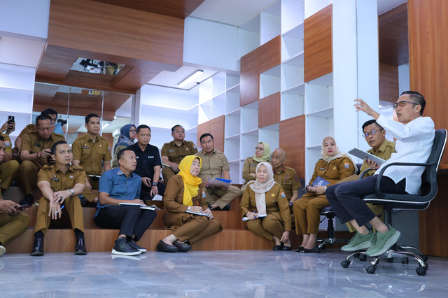 Wali Kota Palembang, Ratu Dewa, resmi membuka Rumah Aspirasi di rumah dinasnya/ist. 