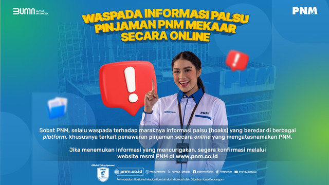 Ilustrasi imbauan dari PNM. (ist)