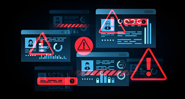Ilustrasi serangan siber dengan mengambil data pribadi. Source: Shutterstock/ImageFlow