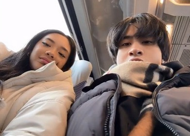 Baila Fauri dan Devano Danendra. Foto: Instagram @iamdevano