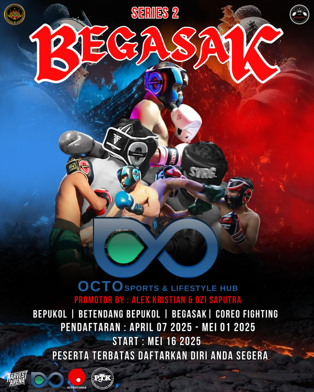Begasak Vol II Hadir di Kalbar, 100 Peserta Siap Bertarung. Foto: Dok. Instagram @begasak_advance.24