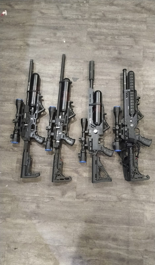 Senapan angin yang disita polisi pasca bentrok di Kemang. Foto: Dok. Istimewa