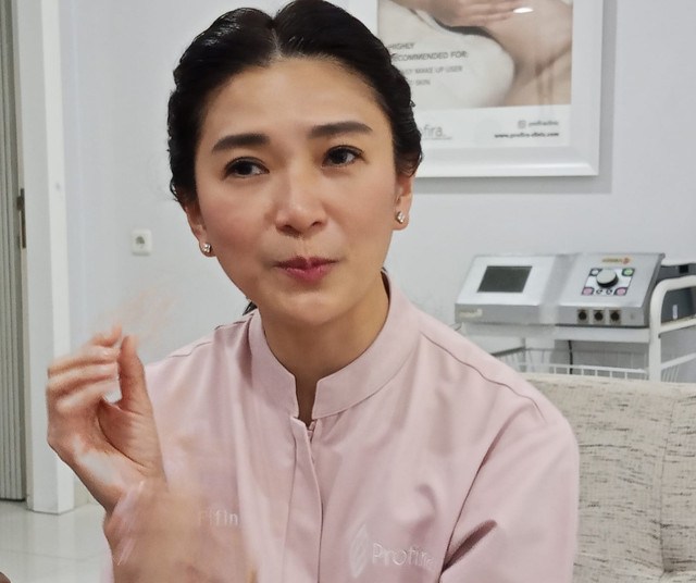 dr. Fifin Marini, M.Biomed (AAM) dokter Aesthetic dan Anti Aging. Foto: Masruroh/Basra