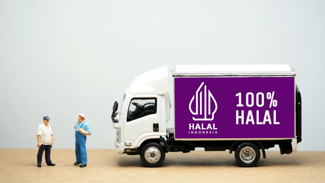 Ilustrasi logo halal. Foto: awstoys/Shutterstock