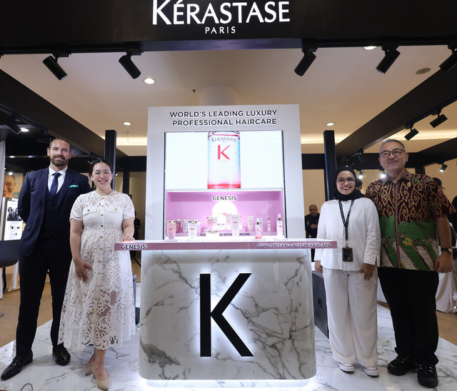 Peresmian Kérastase Kiosk di Senayan City. Foto: Kérastase