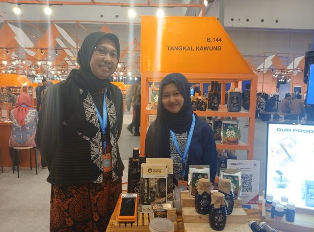 Tangkal Kawung sebagai salah satu UMKM yang hadir pada BRI UMKM EXPO(RT) 2025 di ICE BSD, Tangerang. Foto: Dok. BRI