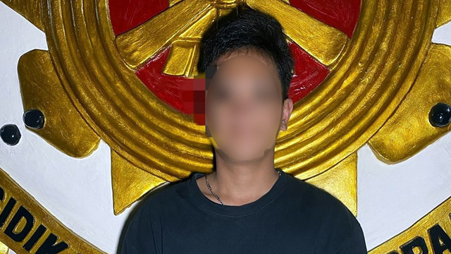 Pelaku penyerangan terhadap seorang aktivis muda di Kota Bitung, berhasil diamankan Polisi. (foto: istimewa)