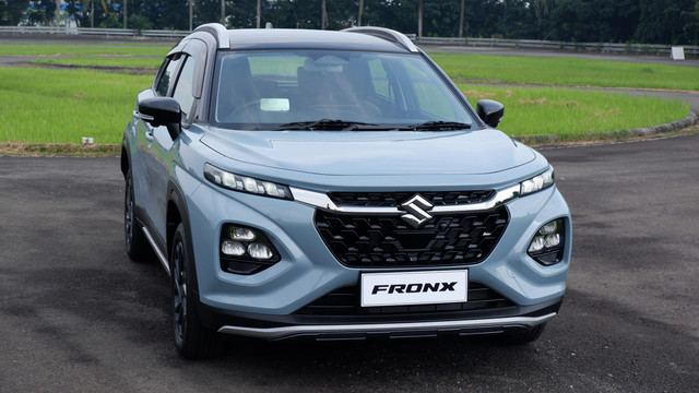 Tampilan Suzuki Fronx yang meluncur di Indonesia. Foto: Sena Pratama/kumparan