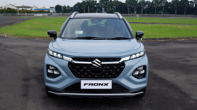 Tampilan Suzuki Fronx yang meluncur di Indonesia. Foto: Sena Pratama/kumparan