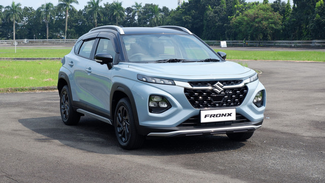 Tampilan Suzuki Fronx yang meluncur di Indonesia. Foto: Sena Pratama/kumparan