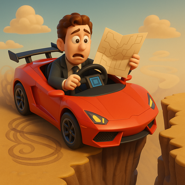 Metafora teknologi. Gambar dibuat dengan GPT 4o