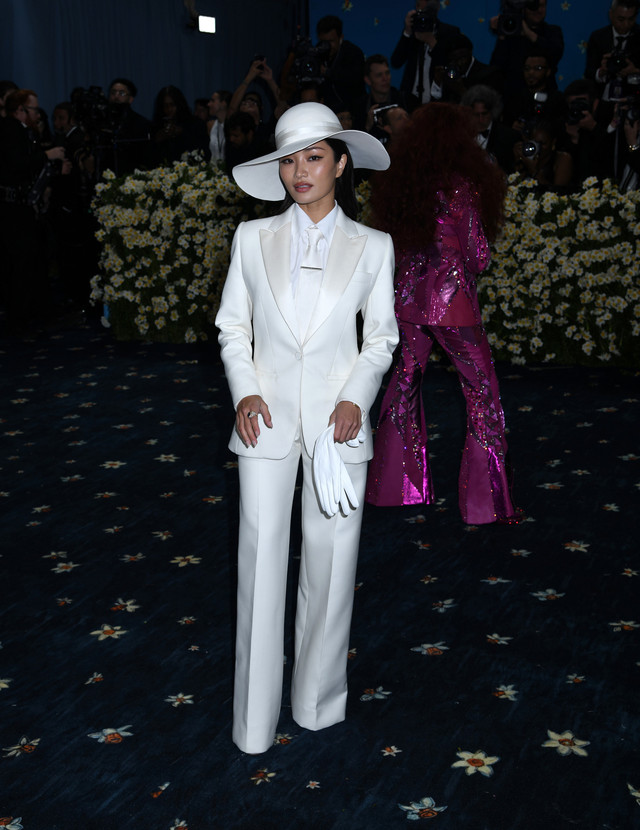 Anna Sawai menghadiri Met Gala 2025 Celebrating Superfine: Tailoring Black Style di Metropolitan Museum of Art, New York, 5 Mei 2025. Foto: Photo Image Press via ZUMA Press Wire