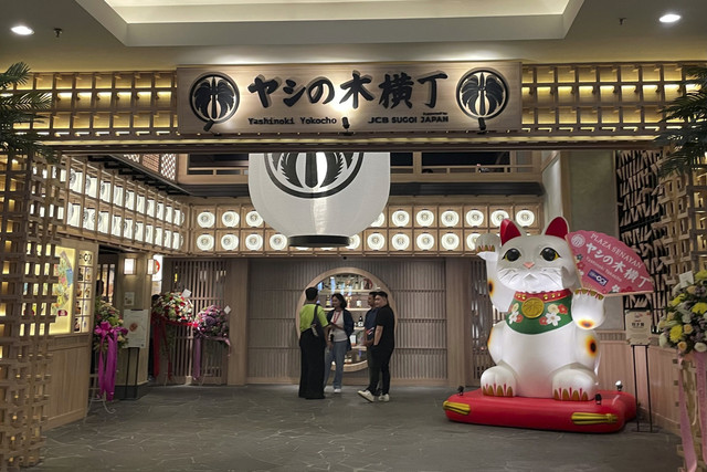 Yashinoki Yokocho yang terletak di Level P5 Plaza Senayan, Jakarta. Foto: Salsha Okta Fairuz/kumparan