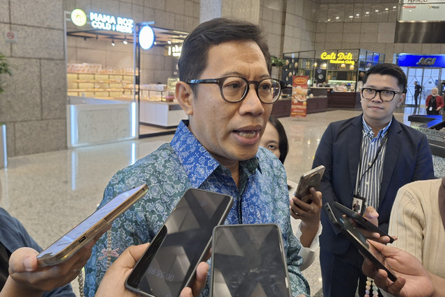 Direktur Penilaian BEI, I Gede Nyoman Yetna ditemui usai peluncuran iKISI di Gedung BEI, Jakarta Selatan pada Kamis (8/5/2025). Foto: Argya D. Maheswara/kumparan 