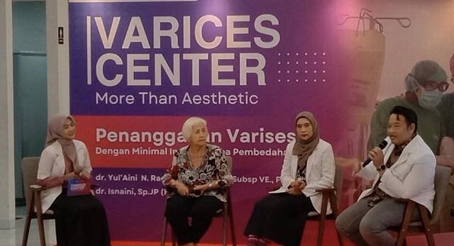 Rumah Sakit Royal Surabaya membuka Endovenous Ablation Center yang menangani gangguan varises. Naskah : Dipta Wahyu / Basra