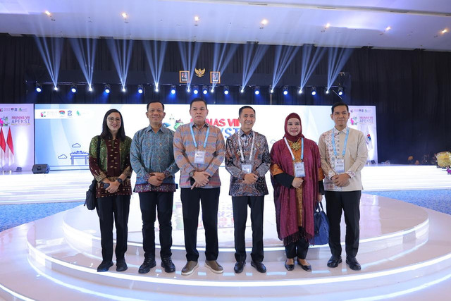 Wali Kota Palembang, Ratu Dewa, saat menghadiri Munas APEKSI VII/ist. 