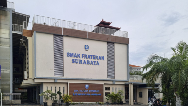 SMA Katolik Frateran Surabaya. Foto: Farusma Okta Verdian/kumparan