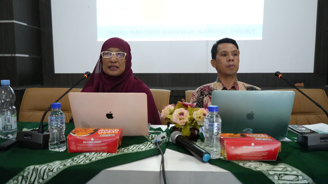 Perkuat Inovasi dan HKI, LP3M Unismuh Adakan Workshop Paten untuk Dosen
