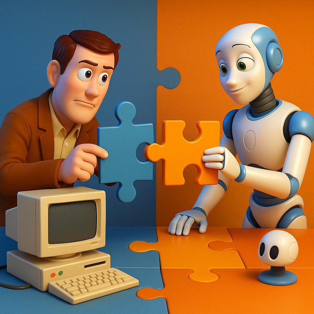 Strategi Implementasi AI. Gambar dibuat dengan GPT 4o