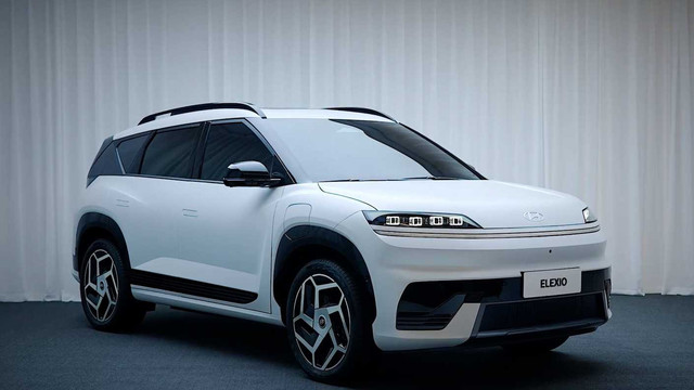 Hyundai Elexio mobil listrik kolaborasi dengan BAIC untuk pasar China. Foto: Beijing Hyundai