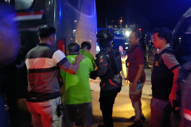 Sebanyak 56 warga binaan Lapas Narkotika Muara Beliti dipindahkan ke Lapas Nusakambangan. Foto: Dok. Istimewa