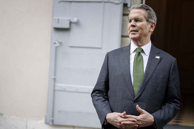Menteri Keuangan AS Scott Bessent. Foto: VALENTIN FLAURAUD/AFP