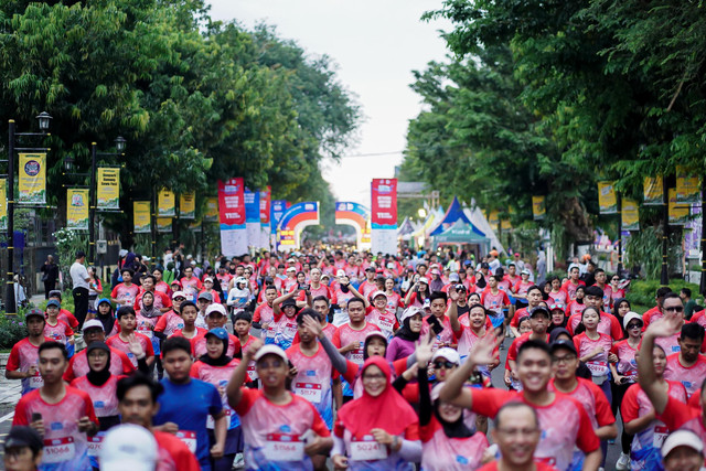 2.126 peserta Bethesda Heritage Fun Run yang digelar pada Minggu (11/5). Foto: Dok. Bethesda Heritage Fun Run