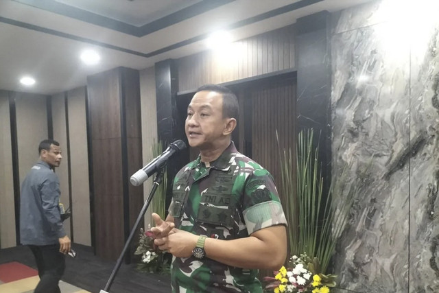 Kadispenad Birgjen TNI Wahyu Yudhayana. Foto: Walda Marison/ANTARA