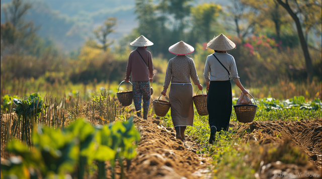 sumber: https://www.freepik.com/free-ai-image/community-people-working-together-agriculture-grow-food_138344988.htm#fromView=search&page=2&position=20&uuid=beebc82b-184f-4058-b1a0-01ff2c9b5752&query=gambar+petani+di+kebun+dan+sawah