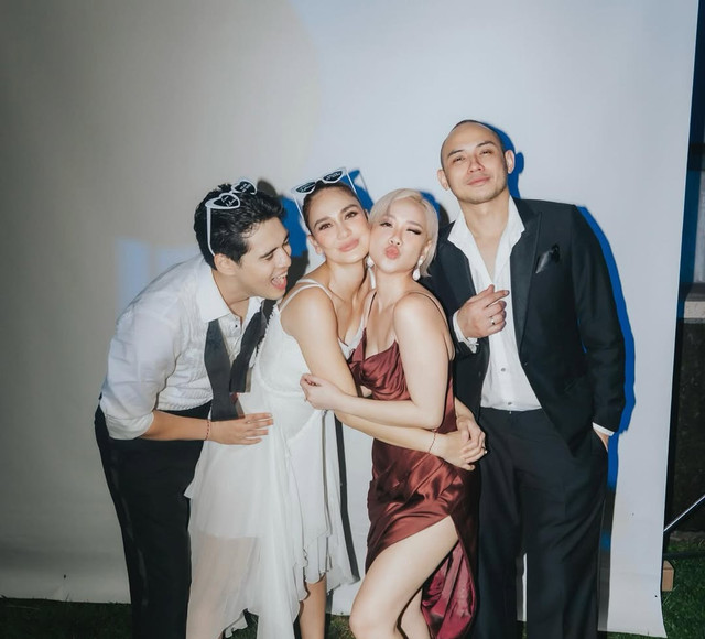 Adu Gaya Deretan Seleb yang Hadir di Pernikahan Luna Maya & Maxime Bouttier. Foto: Instagram @itsmebcl