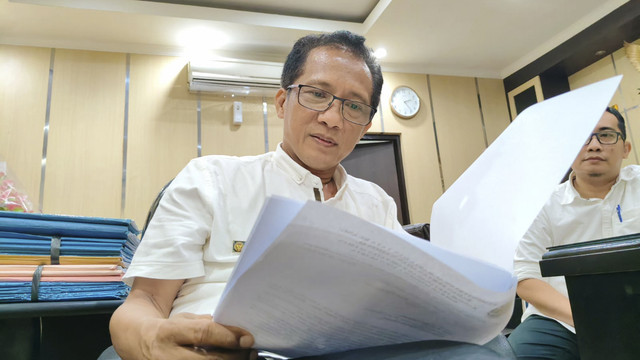 Kepala BPN atau Kantor Pertanahan Sleman Imam Nawawi, Rabu (14/5/2025). Foto: Arfiansyah Panji Purnandaru/kumparan