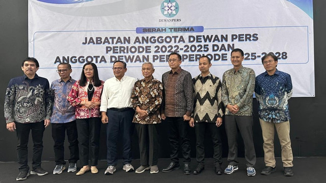 Ini Pengurus Baru Dewan Pers Periode 2025-2028