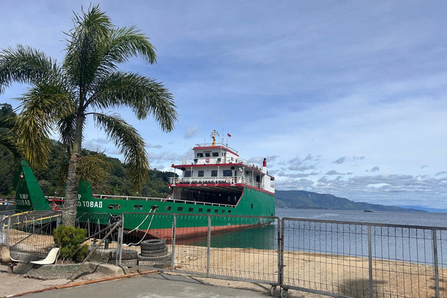 Menyeberang ke Pulau Samosir lewat Pelabuhan Ajibata. Foto: Caroline Pramantie/kumparan