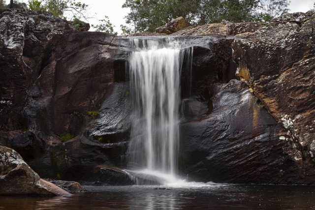 Curug Bidadari Pekalongan. Foto hanya ilustrasi bukan tempat sebenarnya. Sumber: Pexels/Andre Moura