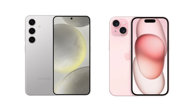 Samsung Galaxy S24 vs iPhone 15. Foto: Samsung, Apple