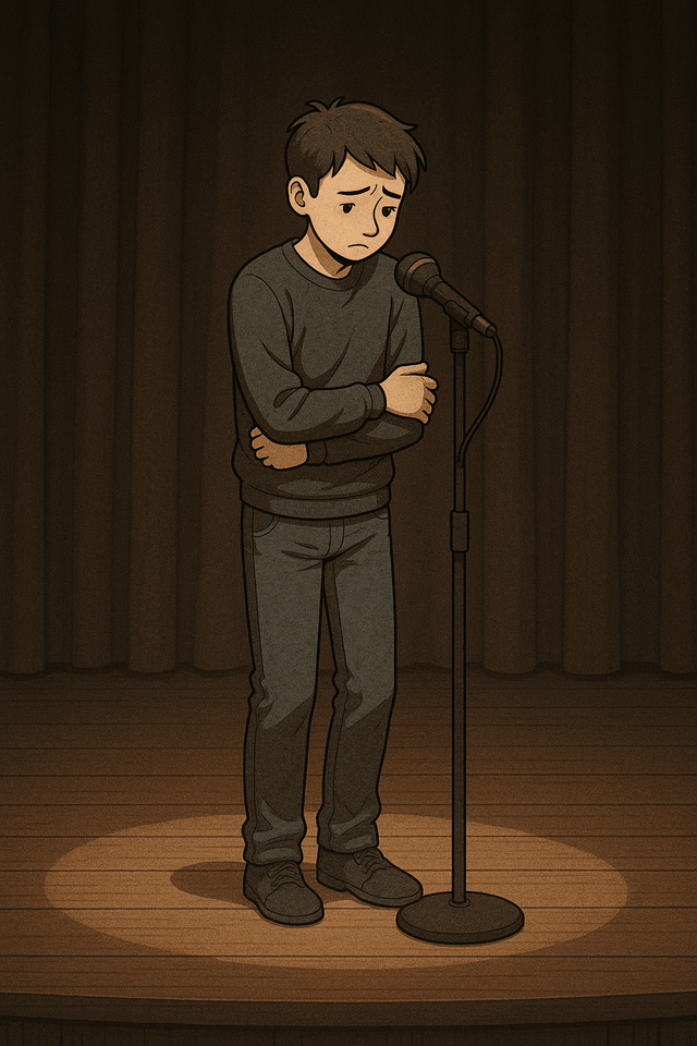 Introvert diatas panggung Sumber : Chatgpt AI