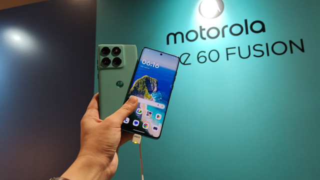 Motorola Edge 60 Fusion. Foto: Muhammad Fikrie/kumparan