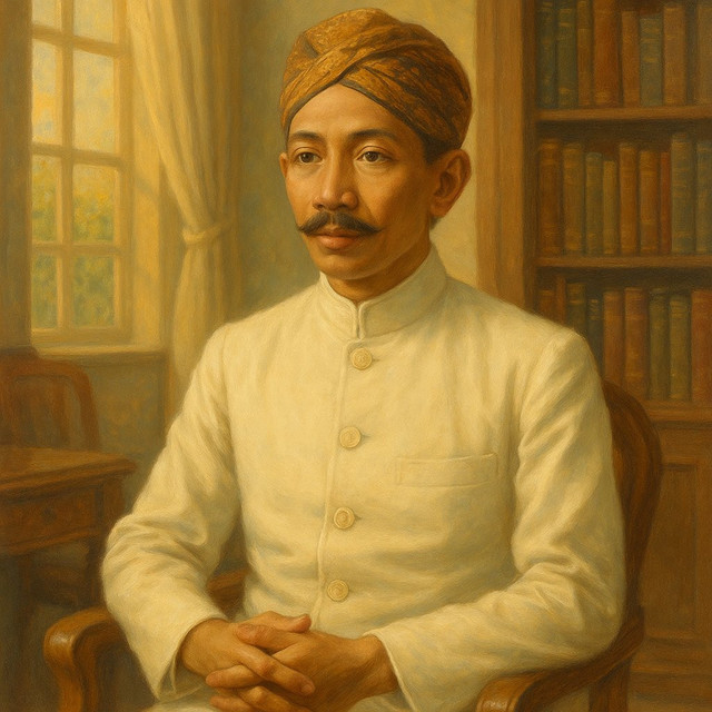 Ilustrasi: HOS Cokroaminoto. Sumber: ChatGPT